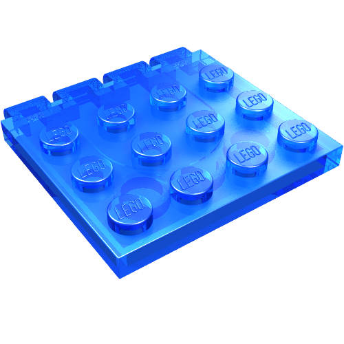 Hinge Vehicle Roof 4 × 4 Trans-Dark Blue