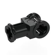 Technic Axle Connector with Axle Hole [Reinforced] Black