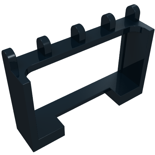 Hinge Vehicle Roof Holder 1 × 4 × 2 Black