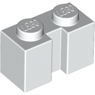 Stein speziell 1 × 2 mit Rille