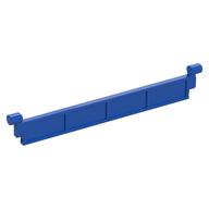 Garage Roller Door Section without Handle Blau
