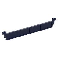 Garage Roller Door Section without Handle Dunkelblau