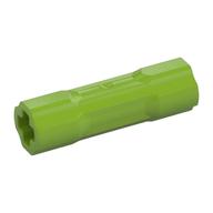 Technic Driving Ring Connector Smooth [2 rounded and 2 flat side walls] Lime