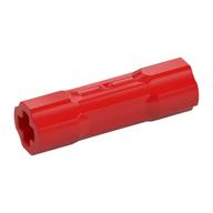 Technic Driving Ring Connector Smooth [2 rounded and 2 flat side walls] Red