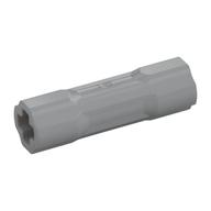 Technic Driving Ring Connector Smooth [2 rounded and 2 flat side walls] Hellblaugrau
