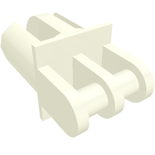 Arm Grab Jaw Holder, 3 Fingers White