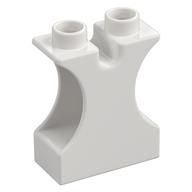 Duplo Brick 1 × 2 × 2 with Side Cutouts and Channel in Top