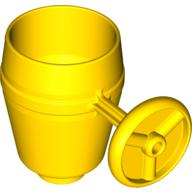 Duplo Cement Mixer Drum on Stand (Dizzy) Gelb