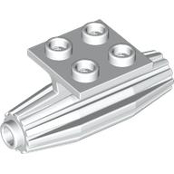 Engine, Strakes, 2 × 2 Thin Top Plate Weiß