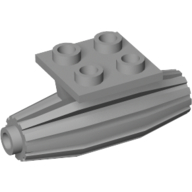 Engine, Strakes, 2 × 2 Thin Top Plate Hellblaugrau