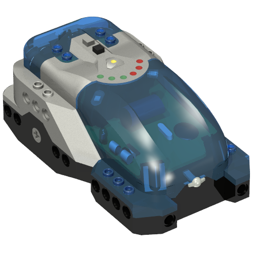 Hub / Module, Spybotics in Transparent-Dunkelblau