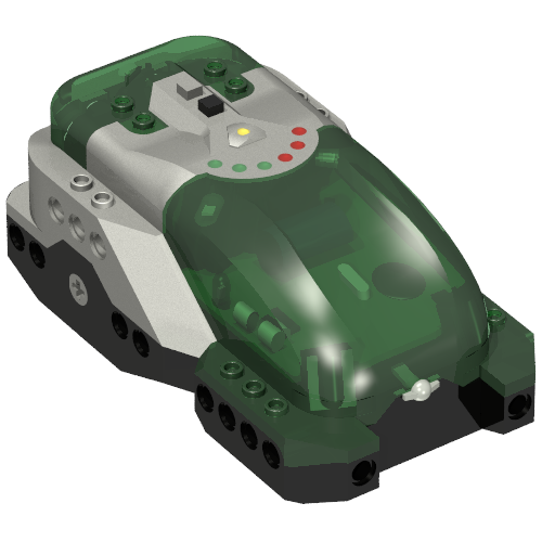 Hub / Module, Spybotics Trans-Green
