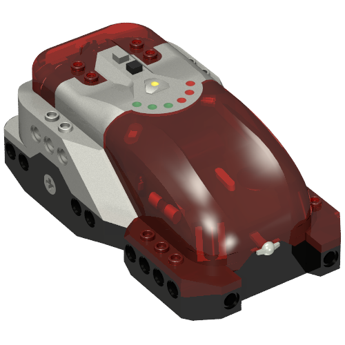 Hub / Module, Spybotics Transparent-Rot