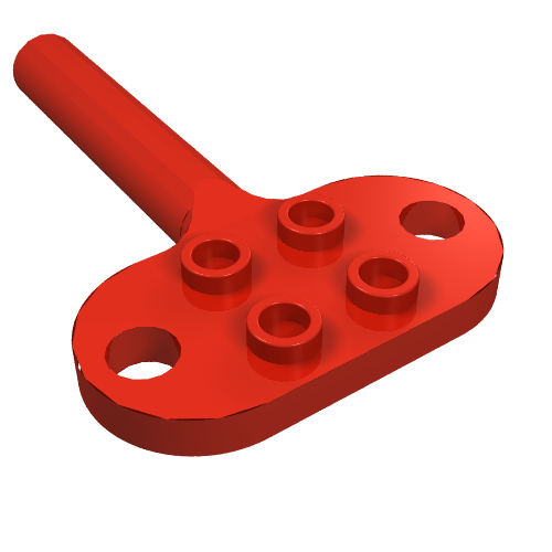 Motor Wind-Up 4 × 10 × 3 Key Rot