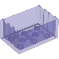Trunk / Chest Bottom 4 × 6 × 2 1/3 Trans-Purple
