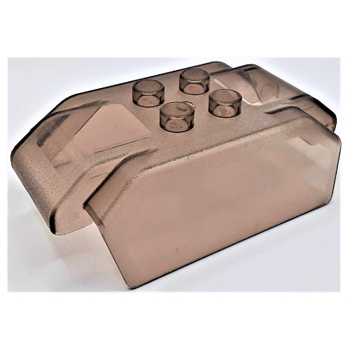 Duplo Train Passenger Car Canopy Trans-Brown