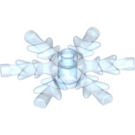 Snowflake / Star 4 × 4 Trans-Medium Blue