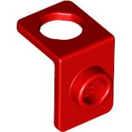 Minifig Neckwear Bracket [One Stud] Rot