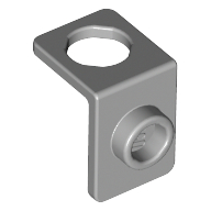 Minifig Neckwear Bracket [One Stud] Hellblaugrau