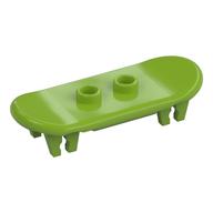 Sports Skateboard with Trolley Wheel Holders Lime