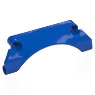 Technic Panel Car Mudguard Arched 9 × 2 × 3 #30 Blau