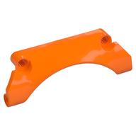 Technic Panel Car Mudguard Arched 9 × 2 × 3 #30 Orange