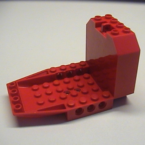 Aircraft Fuselage Angular Forward Section 6 × 10 × 5 (Cockpit) Rot