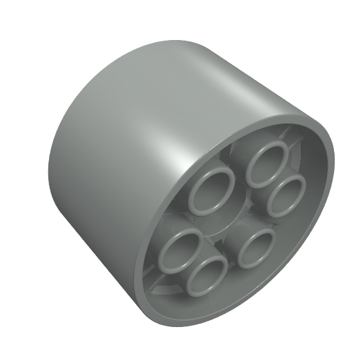 Wheel 20 × 30 Technic Light Gray