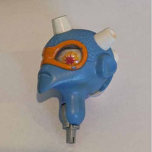 Large Figure Head, with Pin, Nepol Mittelblau