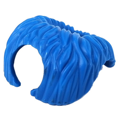 Large Figure Accessory, Fur Blue