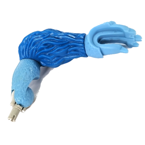 Large Figure Limb, Arm with Pin (Nepol) White