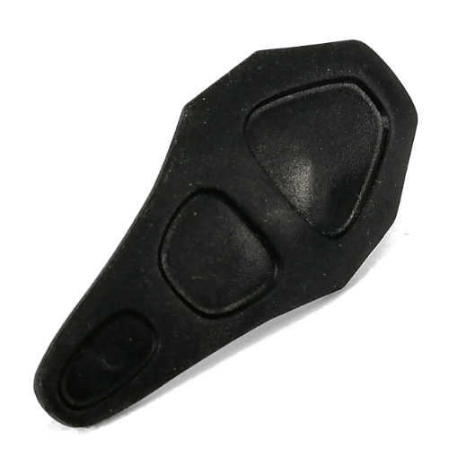 Large Figure Shield / Armor / Panel with 3 Recessed Sections Schwarz