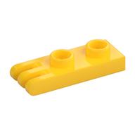 Hinge Plate 1 × 2 with 3 Fingers [Hollow Studs] Gelb