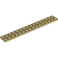 Plate 2 × 16 Tan