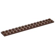 Plate 2 × 16 Brown