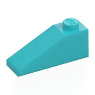 Brick Sloped 33° 3 × 1 Medium Azure
