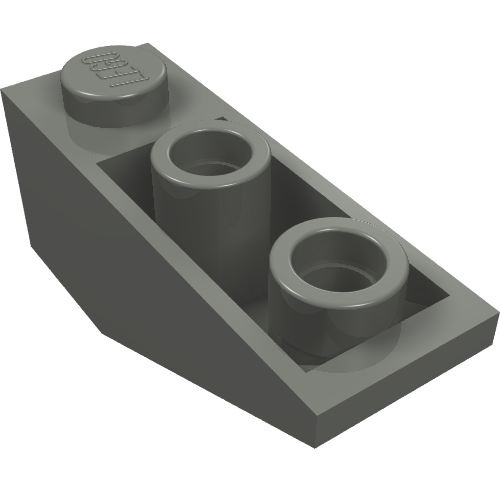 Brick Sloped Inverted 34° 3 × 1 with Internal Stopper