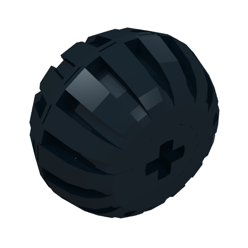 Wheel Balloon with Axle hole Black