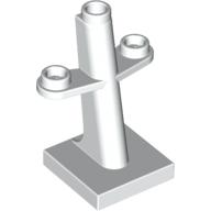 Boat, Mast 2 × 2 × 3 Inclined with Stud on Top and Two Sides