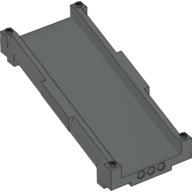 Track System, Ramp Track 16 × 8 × 6 Dunkelgrau