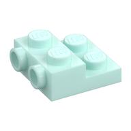 Plate Special 2 × 2 × 2/3 with Two Studs On Side and Two Raised [Half Hollow Anti-stud] - Updated Version Hellaqua