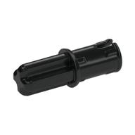 Technic Axle Pin with Friction Ridges Lengthwise Black