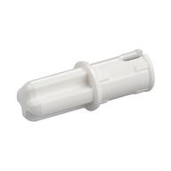 Technic Axle Pin with Friction Ridges Lengthwise White