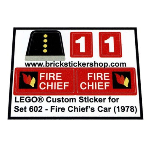 Sticker Sheet for Sets 602-1, 6602-1 [No Color/Any Color]