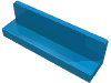 Panel 1 × 4 × 1 with Rounded Corners [Thick Wall] Dunkelazur