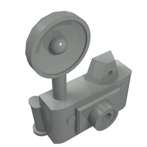 Fabuland, Equipment Camera Light Gray