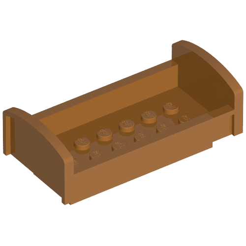Fabuland, Bed Fabuland Brown