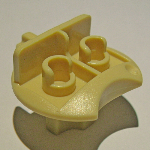 Sports Basketball / Hockey Goalie Minifig Stand Beige