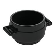 Equipment Pot / Cauldron 3 × 3 × 1 & 3/4 with Handles Schwarz