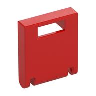 Box 2 × 2 × 2 Door with Slot Red